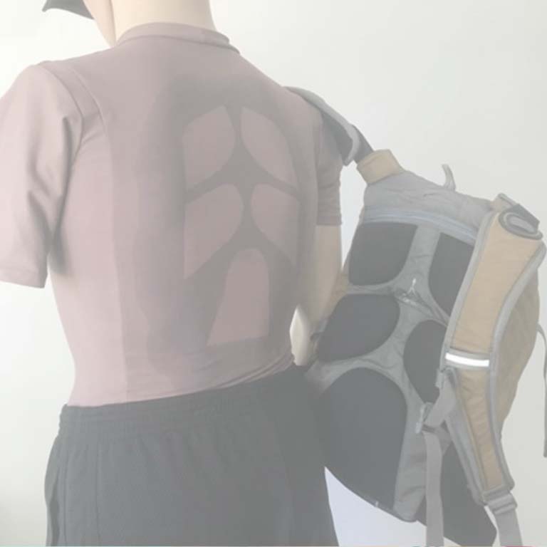 DriStream™ channels sweat